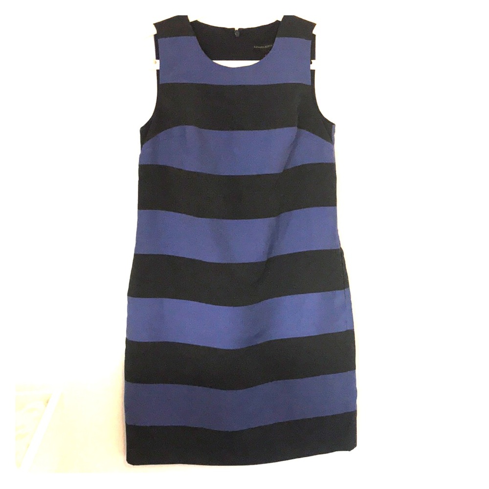 Banana Republic fitted stripe dress